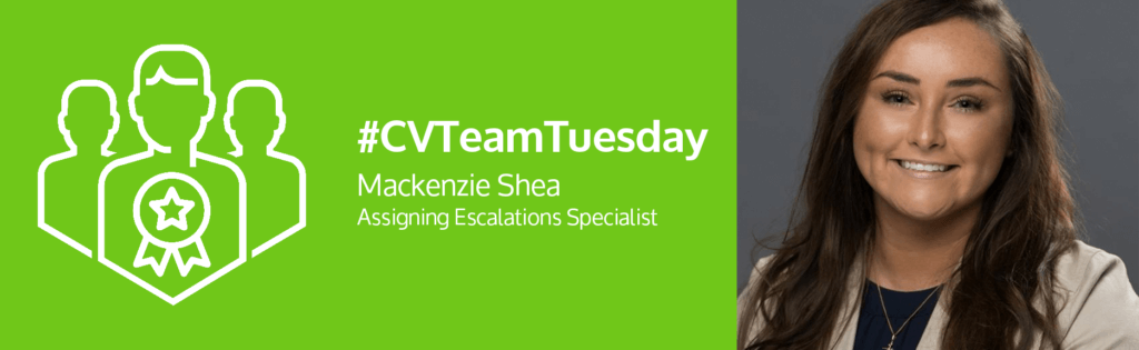 #CVTeamTuesday featuring Mackenzie Shea