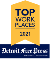 Detroit Free Press - Top work Place 2021